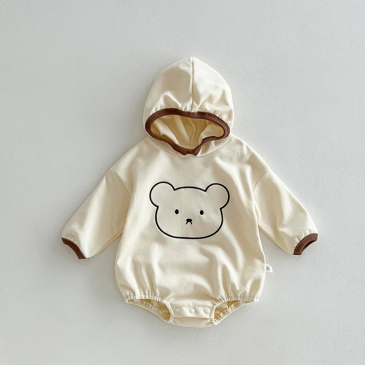  Baby Bear Hooded Bodysuit