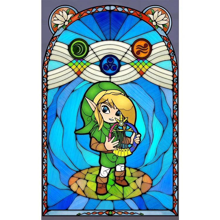 Full Round Diamond Painting - Zelda Art 50*80CM