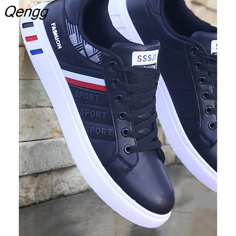 Qengg Vulcanized Sneakers Boys Cheap Flat Comfortable Shoes Men Autumn Spring 2022 Sneakers Sapatenis Masculino chaussures