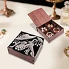 Diamond Painting Wooden Pearl Girl 4 Slots Diamond Painting Storage Box for Adult Beginner