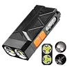 Small Flashlight Rechargeable Portable Torch 1500 High Lumens Pocket Lantern