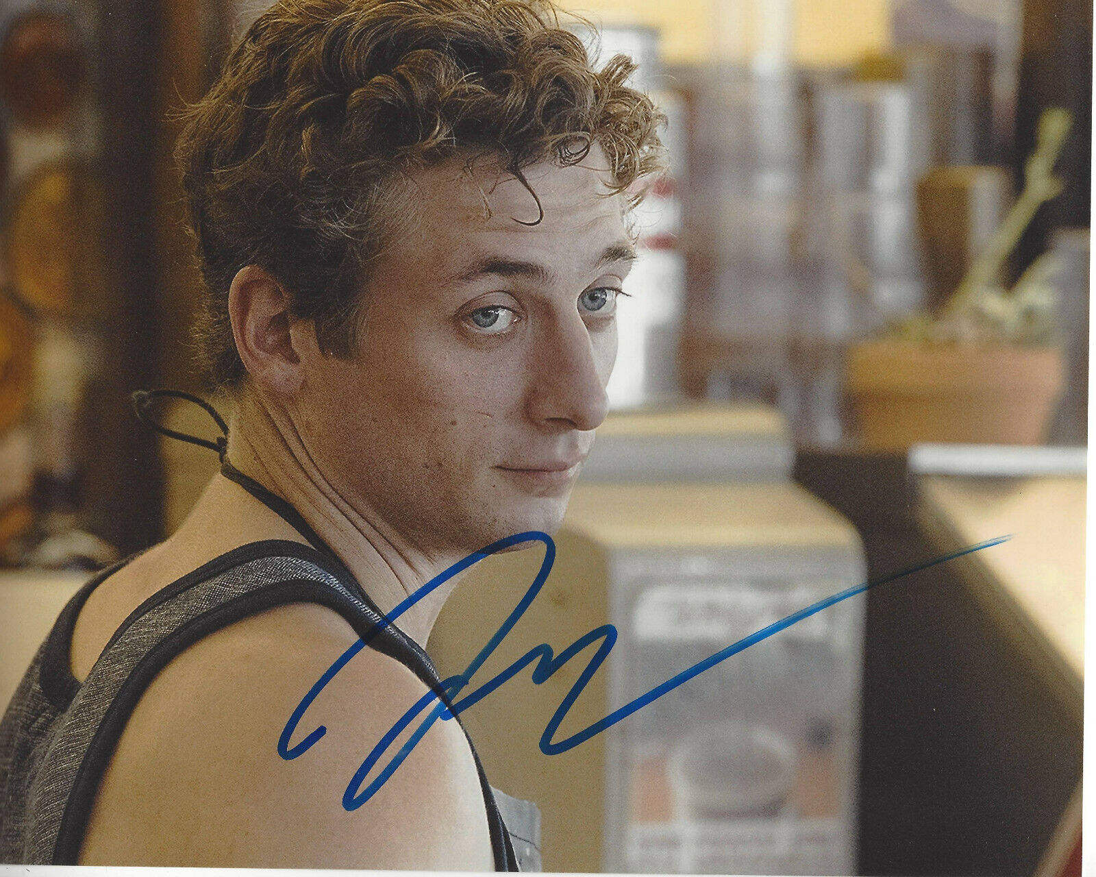 JEREMY ALLEN WHITE SIGNED AUTHENTIC 'SHAMELESS' LIP 8X10 Photo Poster painting w/COA ACTOR