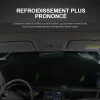 Couvertures magn&eacute;tiques contre le gel et la neige pour pare-brise de voiture