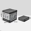 Folding Collapsible Toilet for Adults & Kids Emergency Toilet with Lid & Reusable for Camping Travel Outdoor Car RV & Emergency Use
