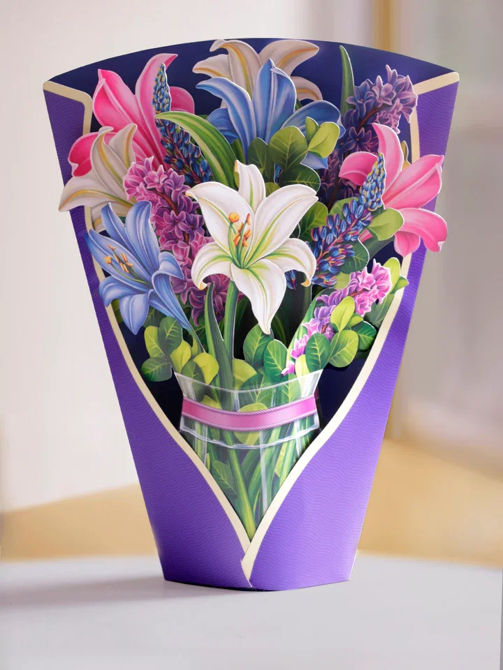 FreshCut Paper Pop-Up Bouquet