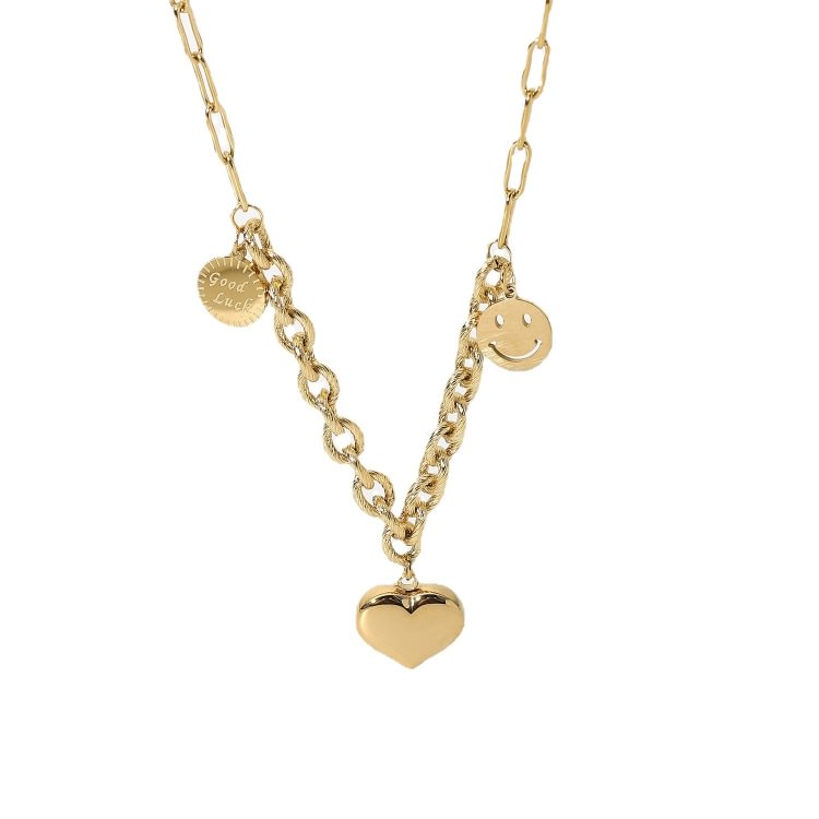 Tag Love Pendant Necklace