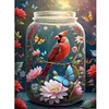 Diamond Painting -DIY Round Drill Bird in Bottle