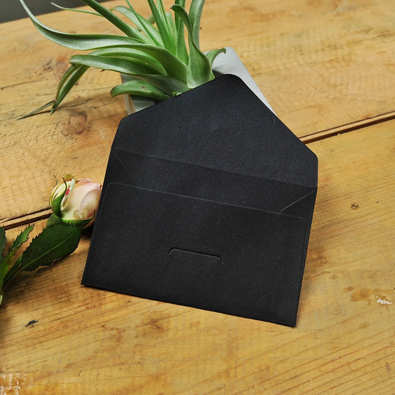 Out Of The Card Envelope 3 Creative Retro Kraft Paper Business Card Storage Envelopes-mini Series Of Western-style Small Envelopes