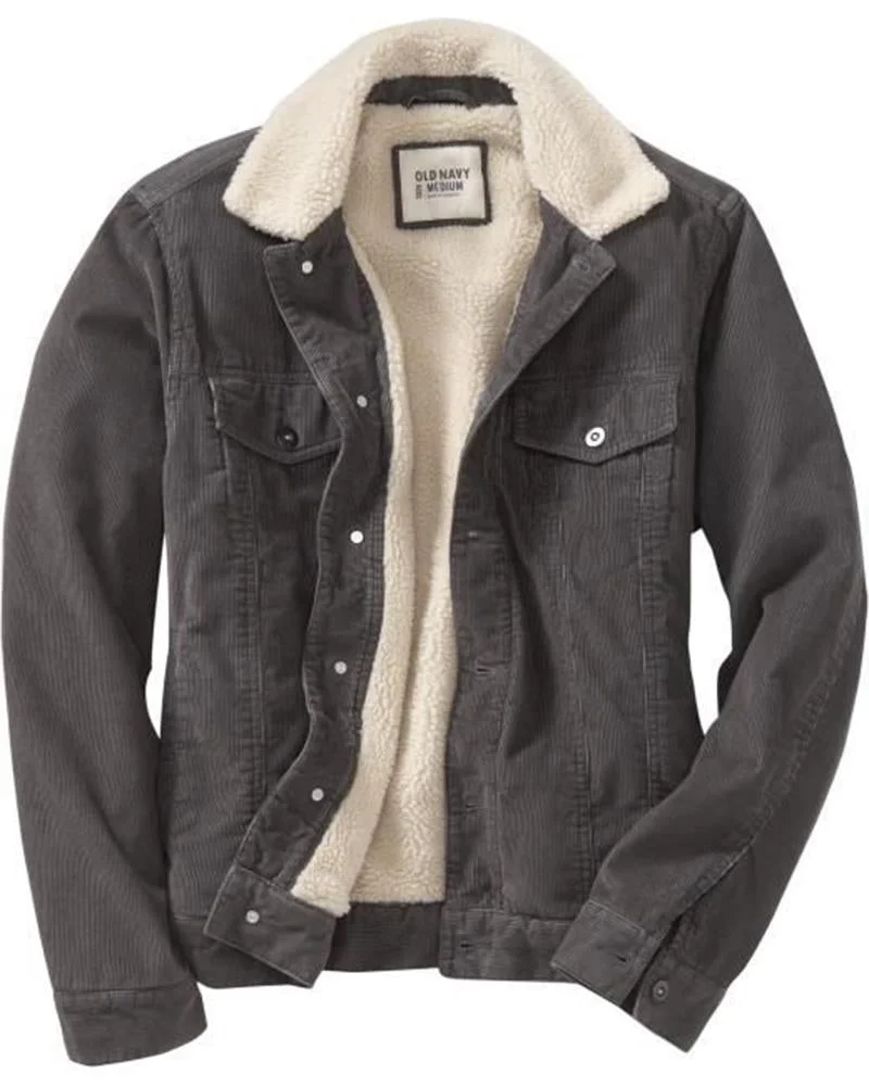 Men's quilted jacket shirts-07