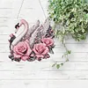 Cygne acrylique - Pendentif bricolage 5d