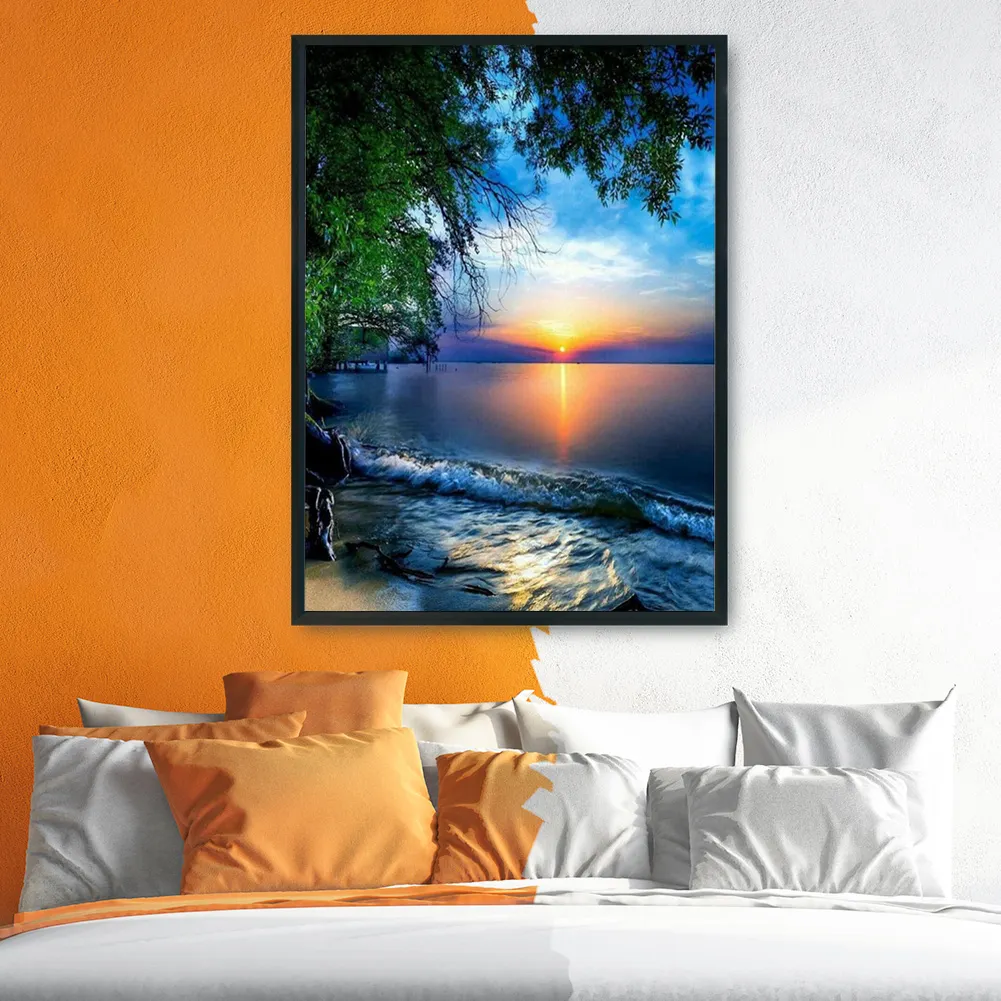 11ct Stamped Cross Stitch - Seaside(36*46cm)