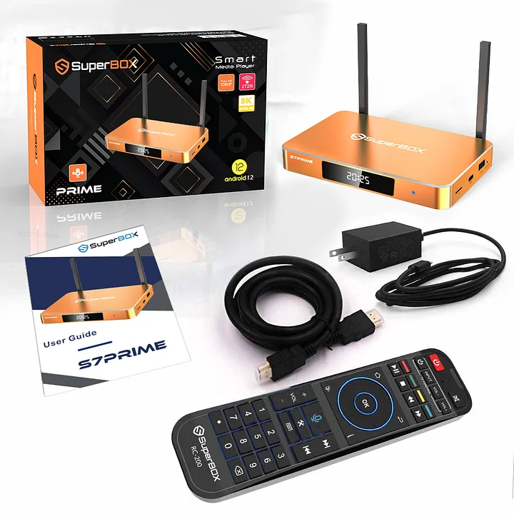 SuperBOX S7 Prime - 2026 The Best TV Box SuperBOX