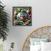 Diamond Painting -5D Full Round Drill Christmas Owl(40x40cm)