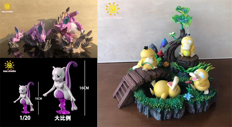 1/20 Scale World Zukan Evolution of Bulbasaur Set - Pokemon Resin Statue -  Unlimited Studios [Pre-Order]