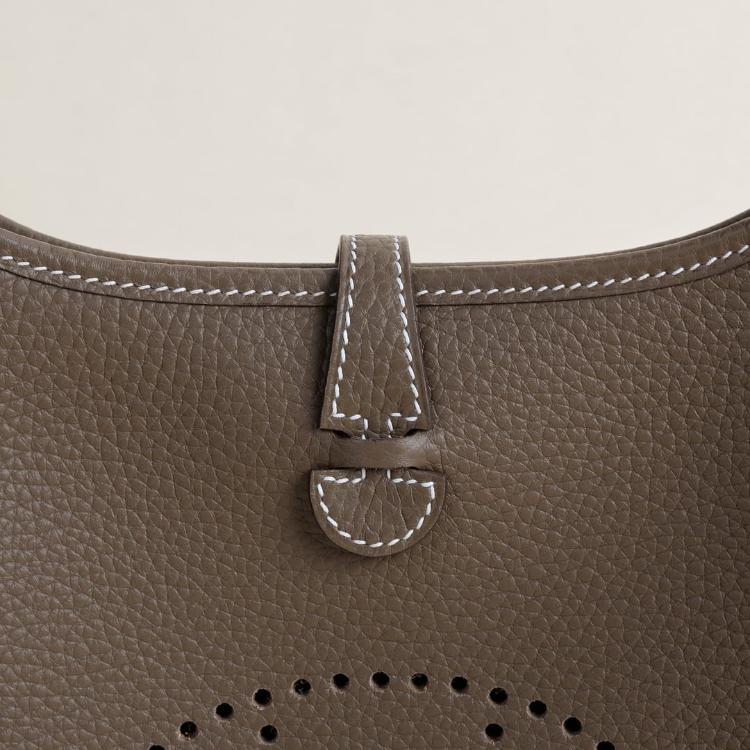 Evelyne mini Clemence 18 etoupe PHW