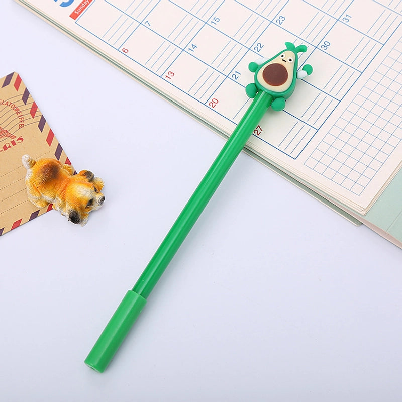Cute Cartoon Fruit Gel Pen Water-based Paint Pen Creative Stationery