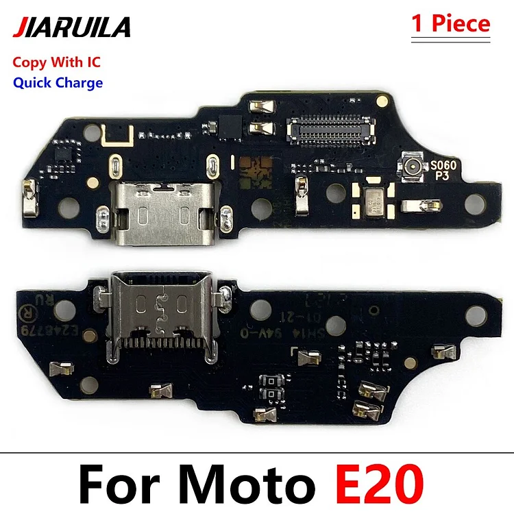 50Pcs/Lot, USB Power Charging Connector Plug Board Port Dock Flex Cable For Motorola Moto E20 E40