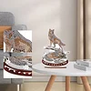 Diamond Painting Wooden Wolf Desktop Ornament Kit for Decoration
