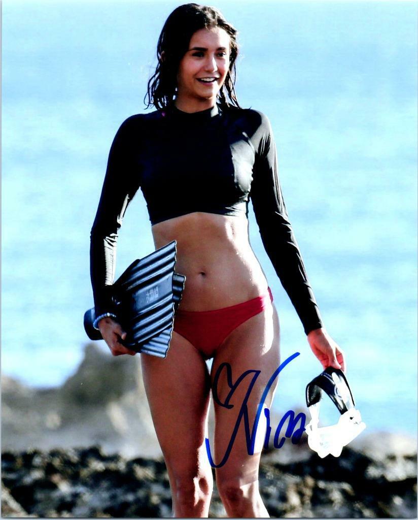 Nina Dobrev signed 8x10 Photo Poster painting autographed Picture Pic and COA