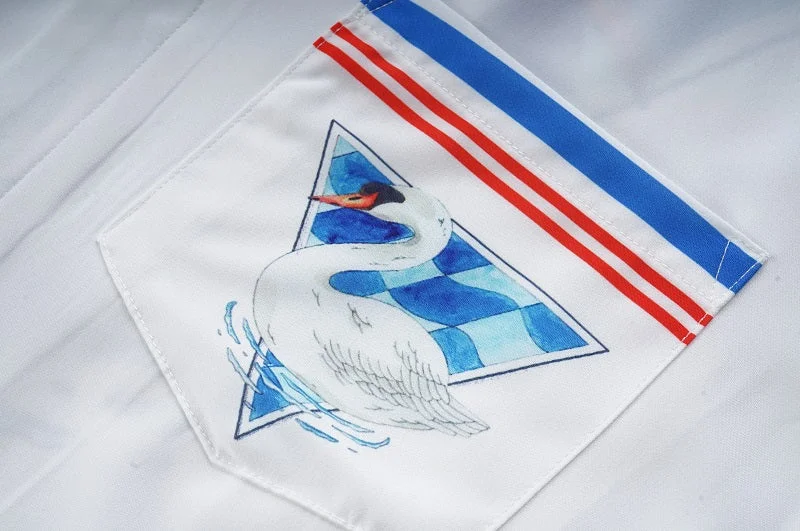 Casablanca 2023SS New Product Silk Short Sleeve Shirt