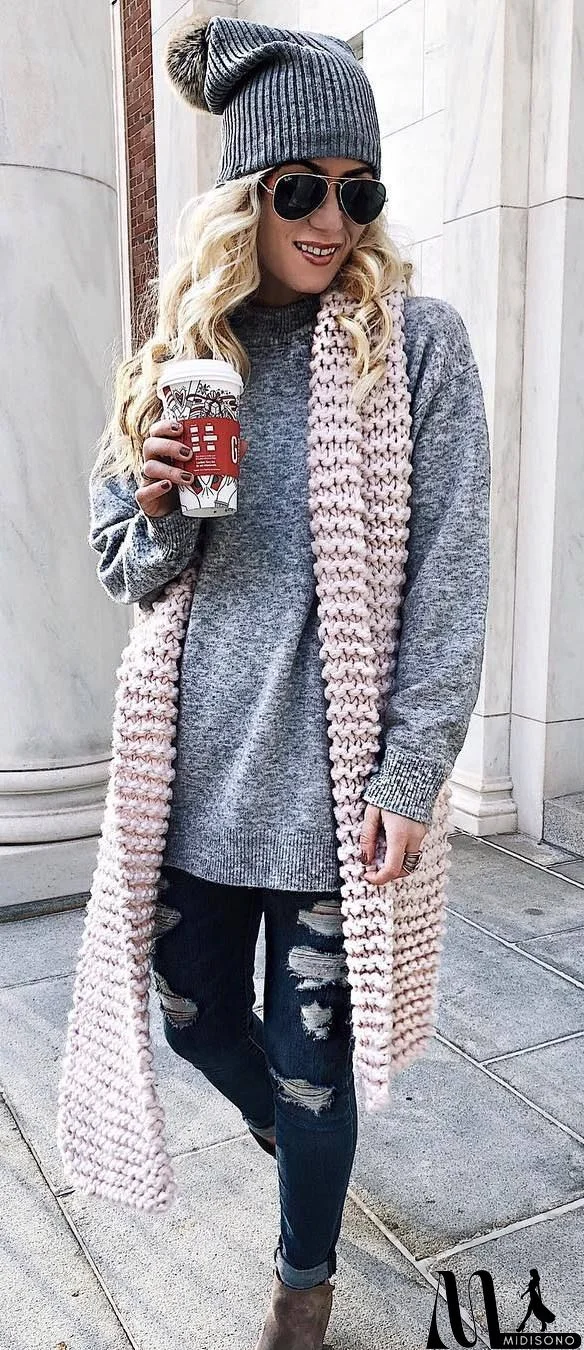 Cozy up Knit Sweater