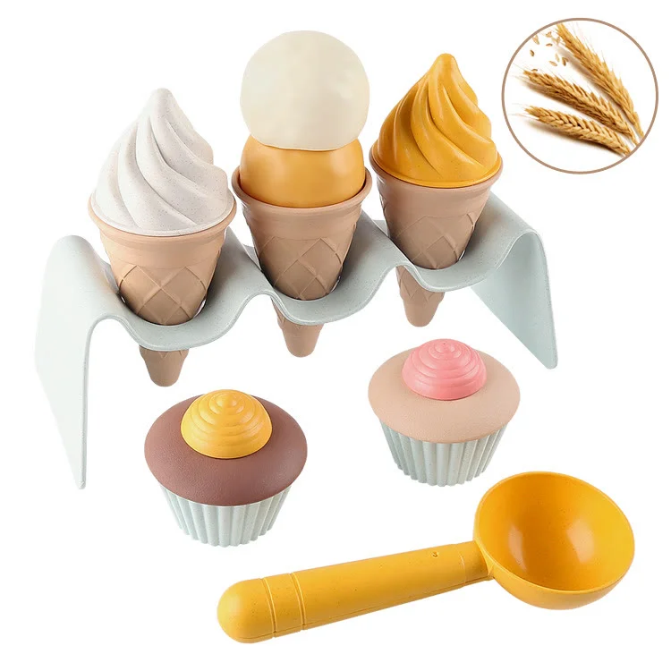 7pcs Beach Ice Cream Toys