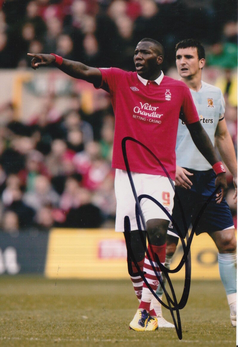 NOTTINGHAM FOREST HAND SIGNED ISHMAEL MILLER 6X4 Photo Poster painting 1.