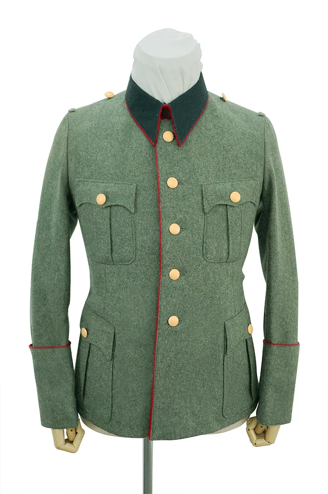   Wehrmacht German M1936 Officer General Wool Piped Service Tunic Jacket German-Uniform