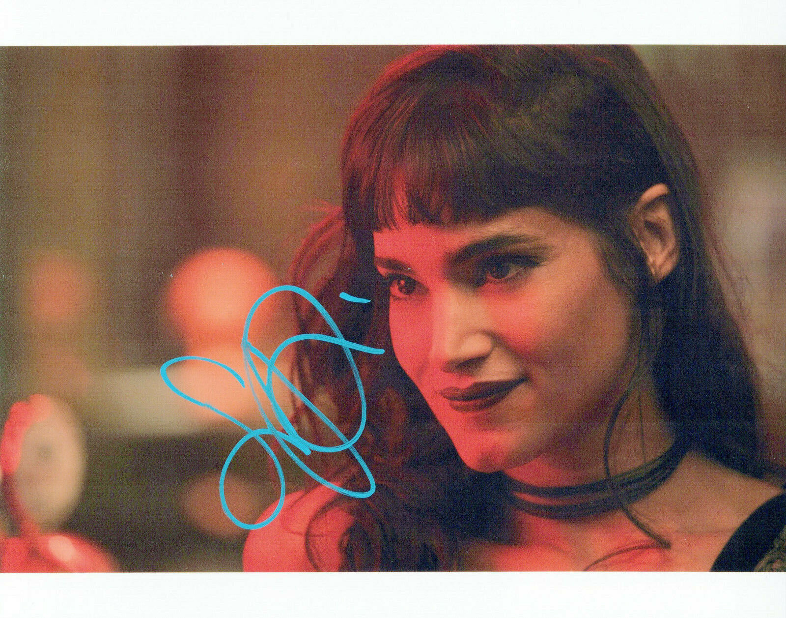 Sofia Boutella Atomic Blonde autographed Photo Poster painting signed 8x10 #6 Delphine Lasalle