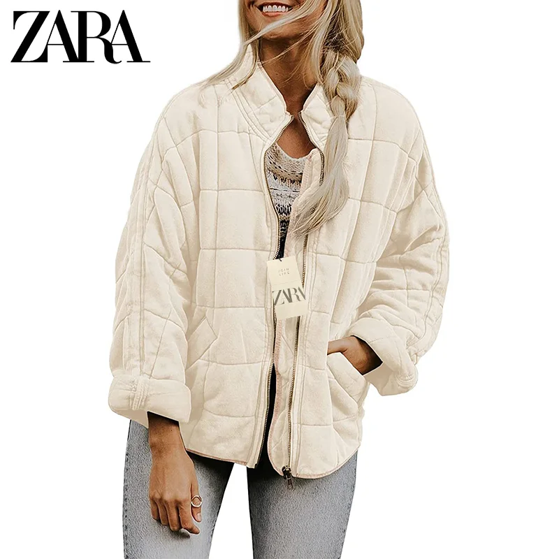 ZARA Nova blusa de manga comprida folgada