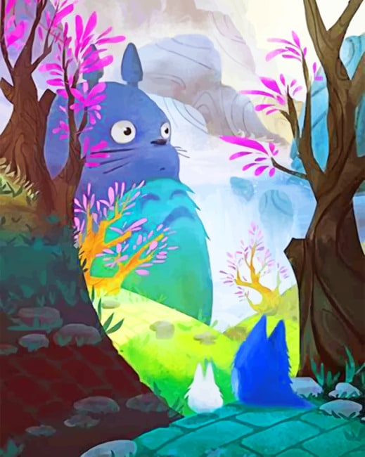 

My Neighbor Totoro Studio Ghibli – Paint By Numbers - 40*50CM, 501 Original