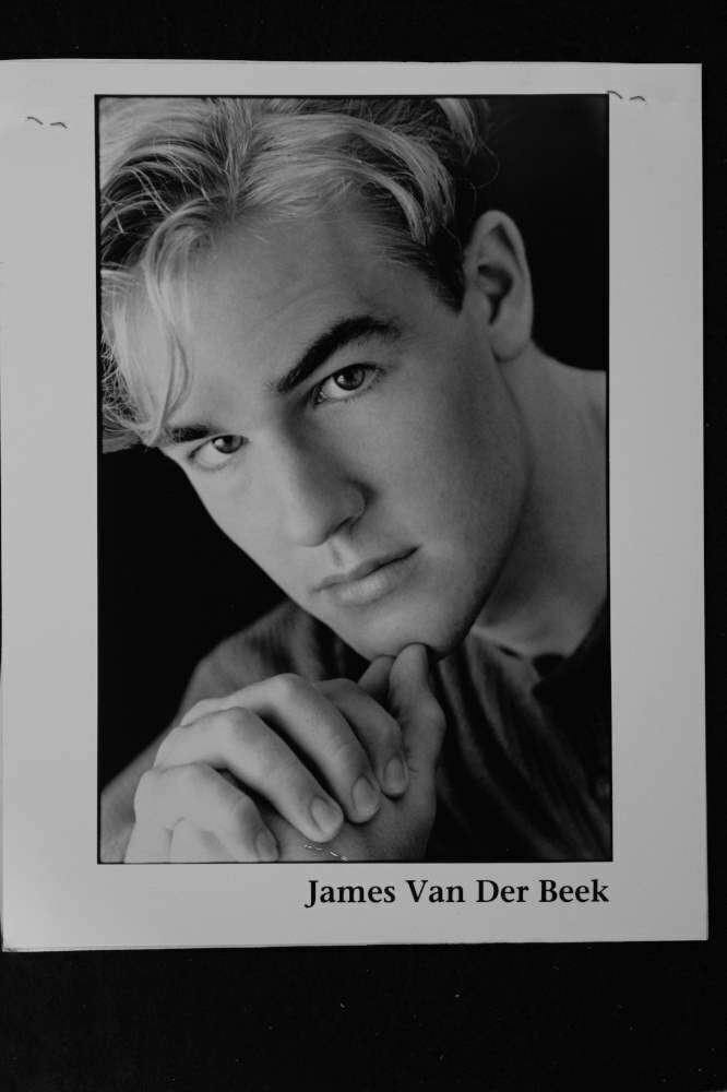 James Van Der Beek - 8x10 Headshot Photo Poster painting with Resume - Dawson's Crk