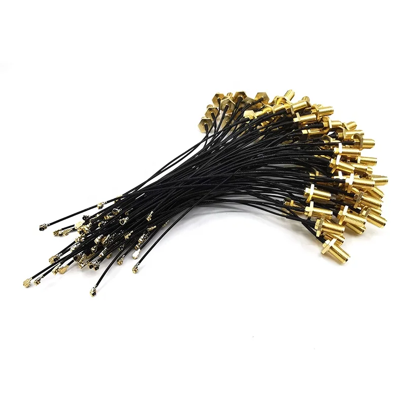 Ipex Connector Ufl To S M A Coax RF connector antenna cable