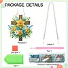 Cross And Flowers - 5D DIY Pendant