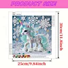 Cartoon Einhorn 5d DIY Diamant Kunst Malerei Kits Teilbohrer Edelstein Kunst 30x30cm