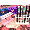 Diamond Painting Tweezer Holder, 10-Slot Heart Cutout Storage Stand for Diamond Art Tools