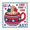 12 months -11CT Stamped Cross Stitch Kit(35*35cm)