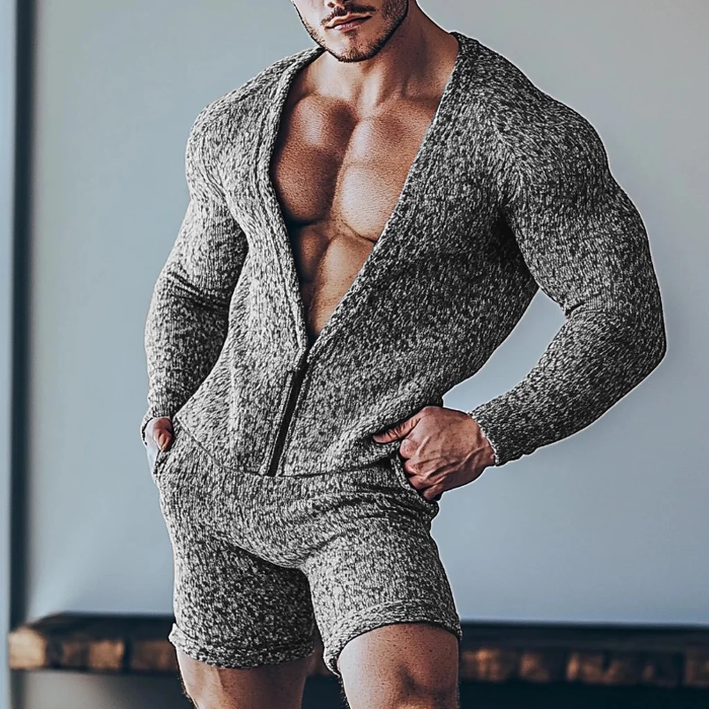 Men's Knitted Set-inspireuse