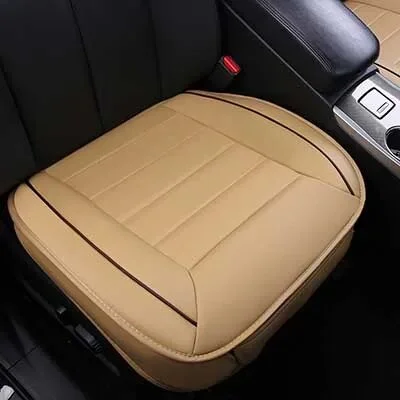 Leather Car Seat Cover Set Non Slide Auto Cushions Protector Pad Universal Size For Granta Vesta Chery KIA Mazda Toyota