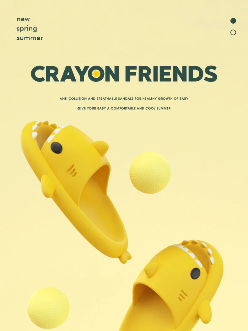 Man Women Shark Slippers Summer Adult Couple Slippers Indoor And Outdoor Funny Home Shoes Lovely Cartoon Cute Animal Slipper