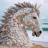 Stone Art Special Shaped 5D DIY Partial Drill Diamond Painting Kits for Adults Beginners Home Decor Diamonds Dots Gem Art 11.81 X11.81inch