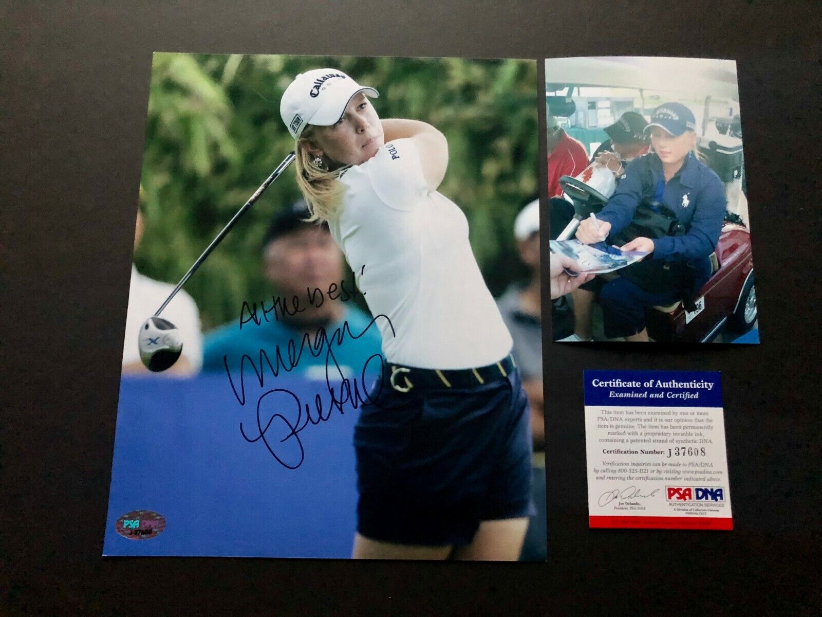 Morgan Pressel Hot! signed autographed LPGA golf star 8x10 Photo Poster painting PSA/DNA coa