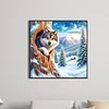 Diamond Painting - Full Round Drill - Wolf(Canvas|40*40cm)