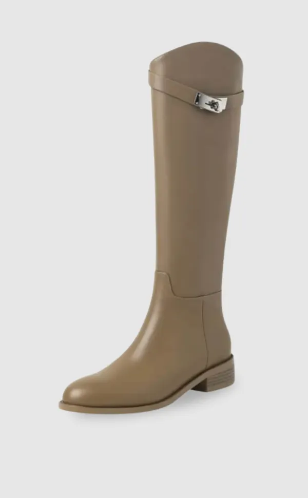Women Riding Boots Black