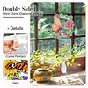 2pcs Butterfly Diamond Painting Double-sided Crystal Window Suncatcher Craft Set Birthday Gifts Home Garden Decor Hanging Kit