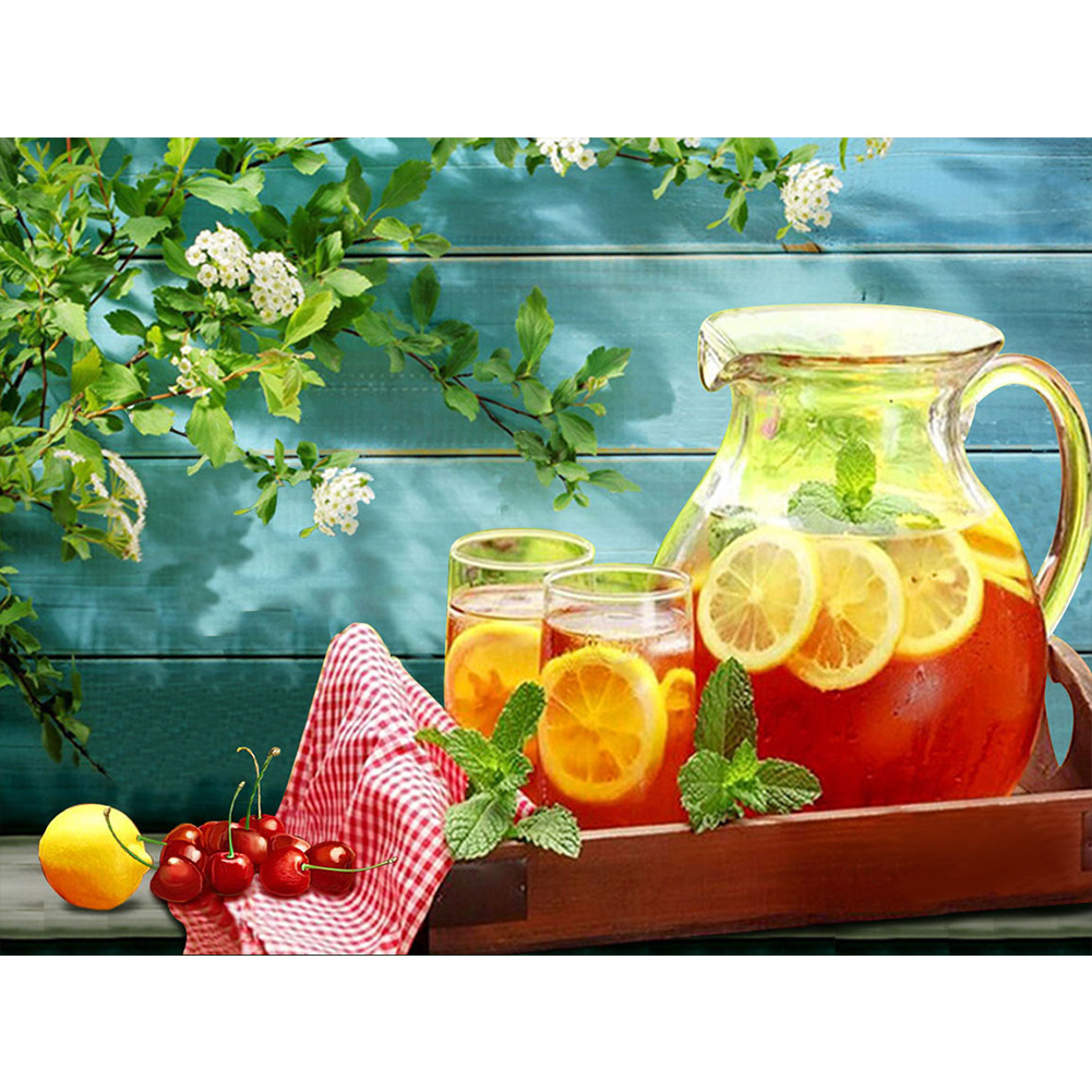 

Fruit Flower - Round Drill Diamond Painting - 40*30CM, 11, 501 Original