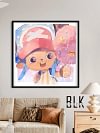 Cotton Candy Tony Tony Chopper Decorative Painting - ONE PIECE - BLK Studio