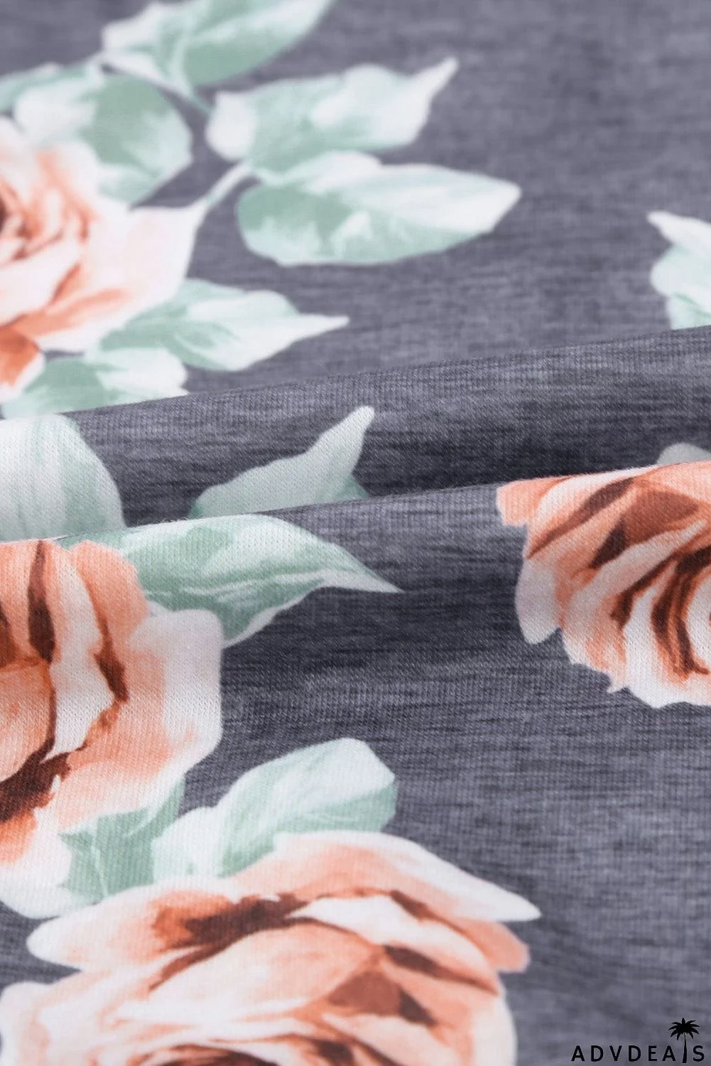 Floral Print Short Sleeve Pleated Mini Dress