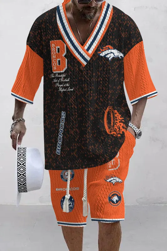 Denver Broncos Limited Edition Top And Shorts Two-Piece Suits