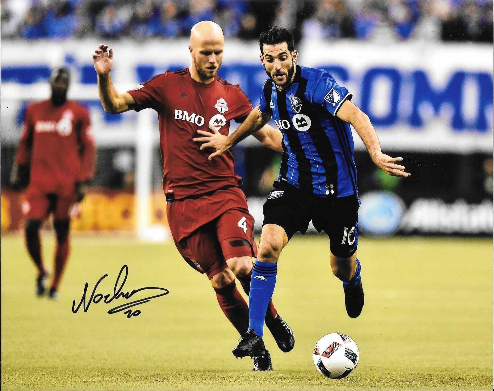 ARGENTINA IGNACIO NACHO PIATTI HAND SIGNED MONTREAL IMPACT 8X10 Photo Poster painting W/COA